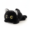 Creasowl Zwarte Kat Knuffel 40cm – Hoge Kwaliteit Superzachte Pluche Kat