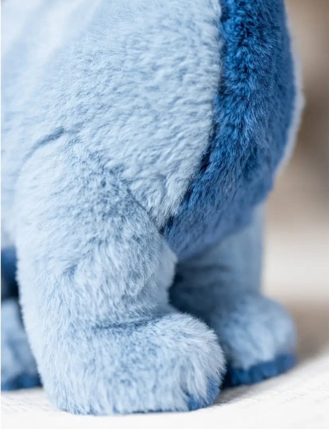 Dino Knuffel Brachiosaurus Blauw – Zachte Knuffeldinosaurus 34 cm