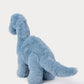 Dino Knuffel Brachiosaurus Blauw – Zachte Knuffeldinosaurus 34 cm