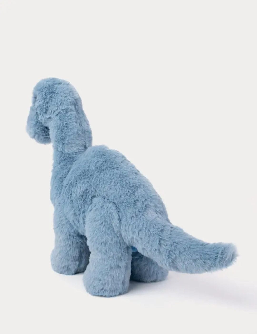 Dino Knuffel Brachiosaurus Blauw – Zachte Knuffeldinosaurus 34 cm