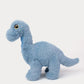 Dino Knuffel Brachiosaurus Blauw – Zachte Knuffeldinosaurus 34 cm