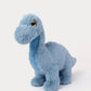 Dino Knuffel Brachiosaurus Blauw – Zachte Knuffeldinosaurus 34 cm