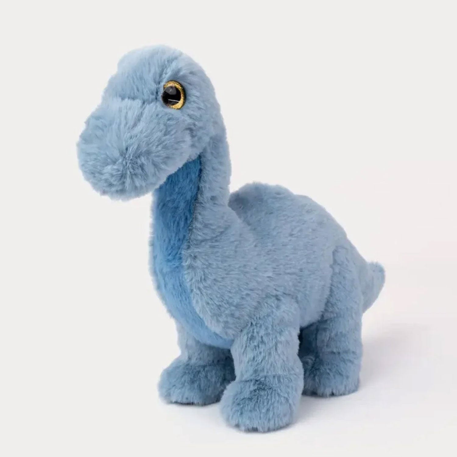 Dino Knuffel Brachiosaurus Blauw – Zachte Knuffeldinosaurus 34 cm