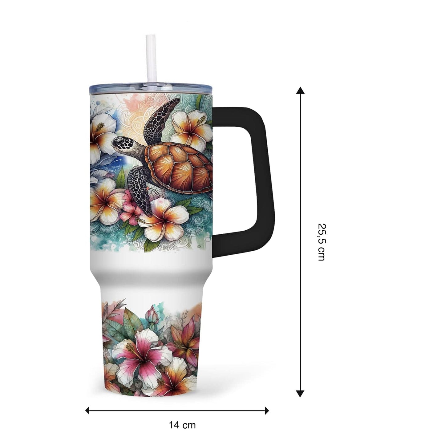 Dolfijn - Tumbler - 40oz - RVS Thermosbeker