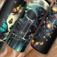 Doodshoofd met Bloemen Drinkbeker – Stoer en Stijlvol voor Elke Slok!