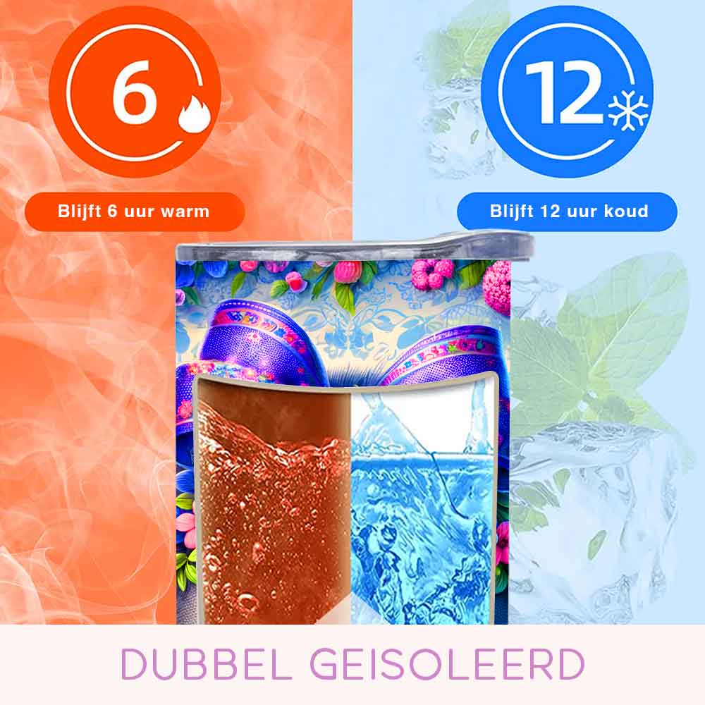 Drinkbeker met Schattig Olifantje - Duurzaam en Uniek