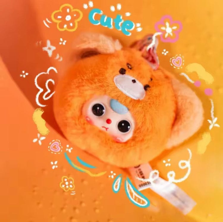 Echte Baby Three Mini Animals Blind Box – Trendy Sleutelhanger Speelgoed - Anime Verrassingscadeau