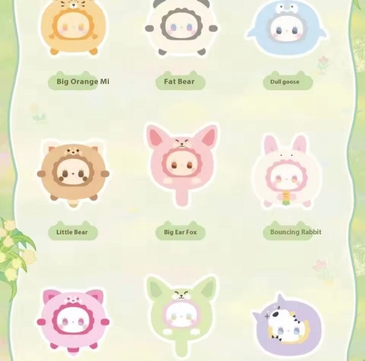 Emma Secret Forest Blind Box – Ronde Pluche Hanger