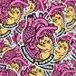Emotional support waterdichte vinyl sticker