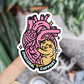Emotional support waterdichte vinyl sticker