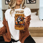 Fall Vibes Glazen Drinkbeker met Grappige Grim Reaper