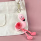 Flamingo Pluche - Sleutelhanger - 21 cm