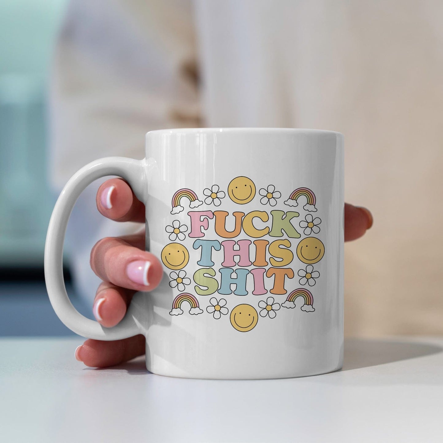 Fuck This Shit" Mok – Voor die Momenten wanneer je Even Genoeg hebt!
