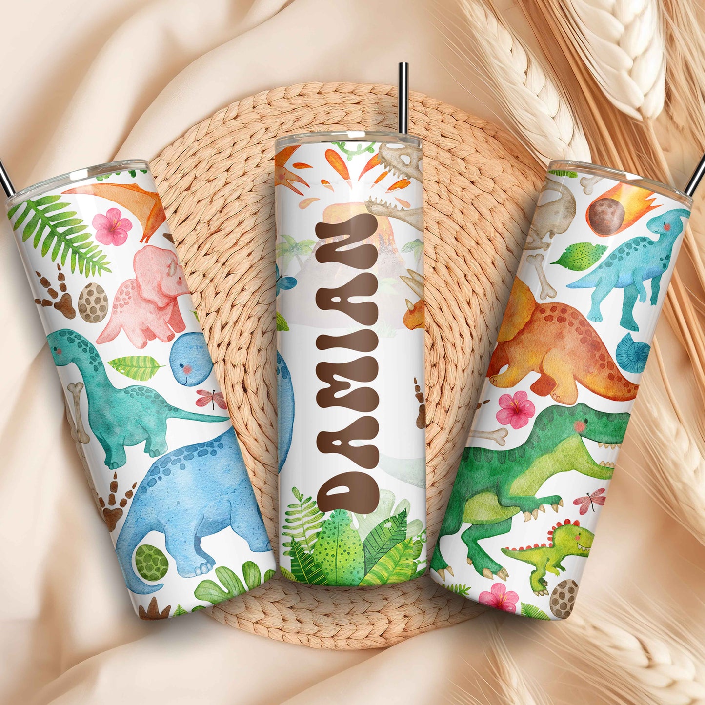 Gepersonaliseerde dinosaurus drinkbeker - Maak hydratie leuk!