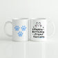 Gepersonaliseerde Kattenmok met Namen – “Happy Birthday from the Cats” – Uniek Cadeau voor Kattenliefhebbers