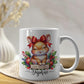 Gepersonaliseerde Kerstmok Konijn 325ml