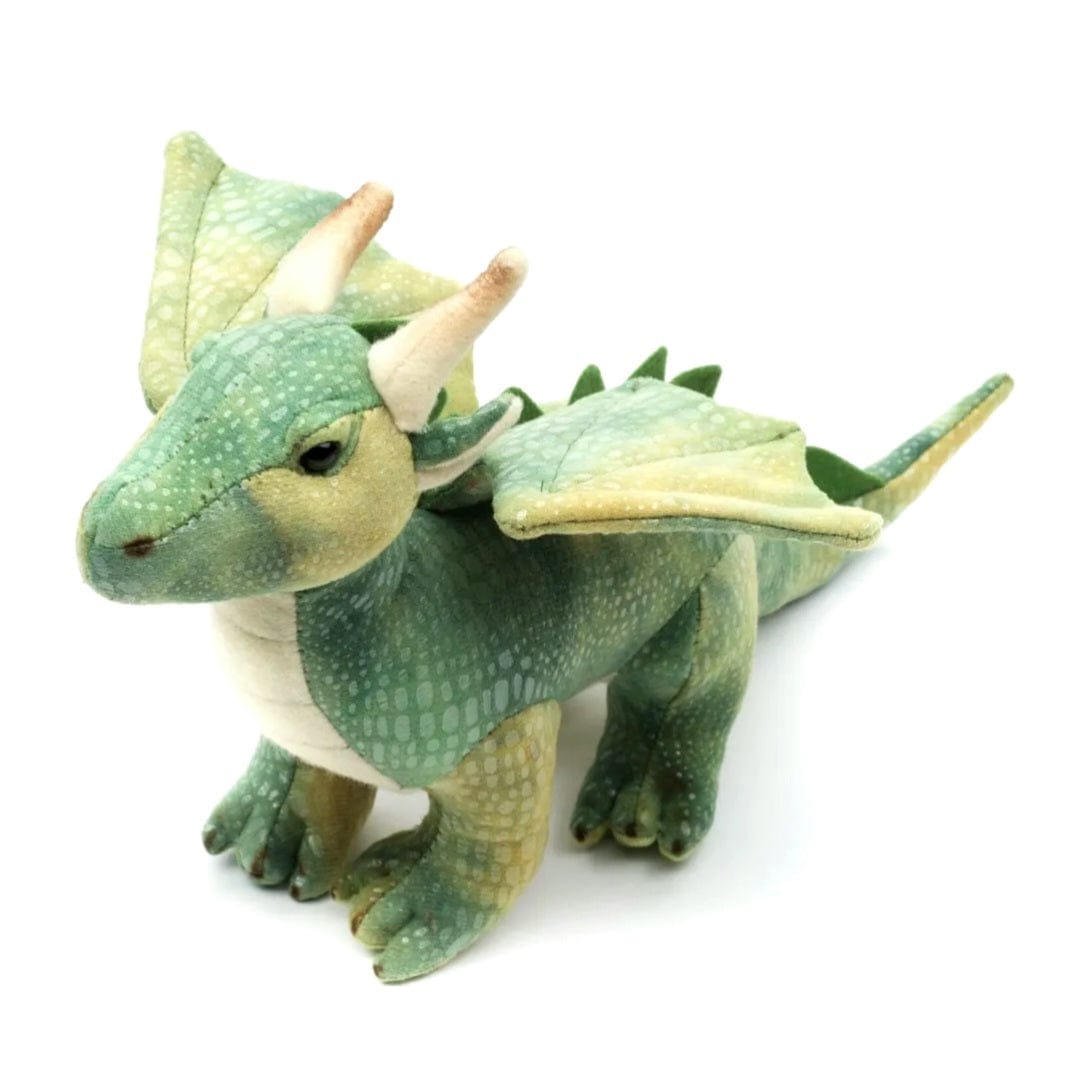 Groene Draak Knuffel 26 cm – Fantasy Pluche Draak – Sprookjes Dier Knuffel – Legend & Fairy Tale Plush – Cadeau voor Kinderen