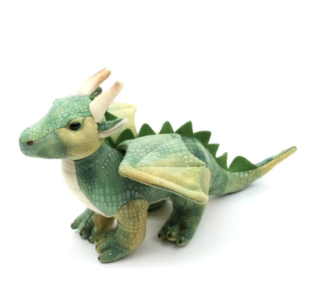 Groene Draak Knuffel 26 cm – Fantasy Pluche Draak – Sprookjes Dier Knuffel – Legend & Fairy Tale Plush – Cadeau voor Kinderen