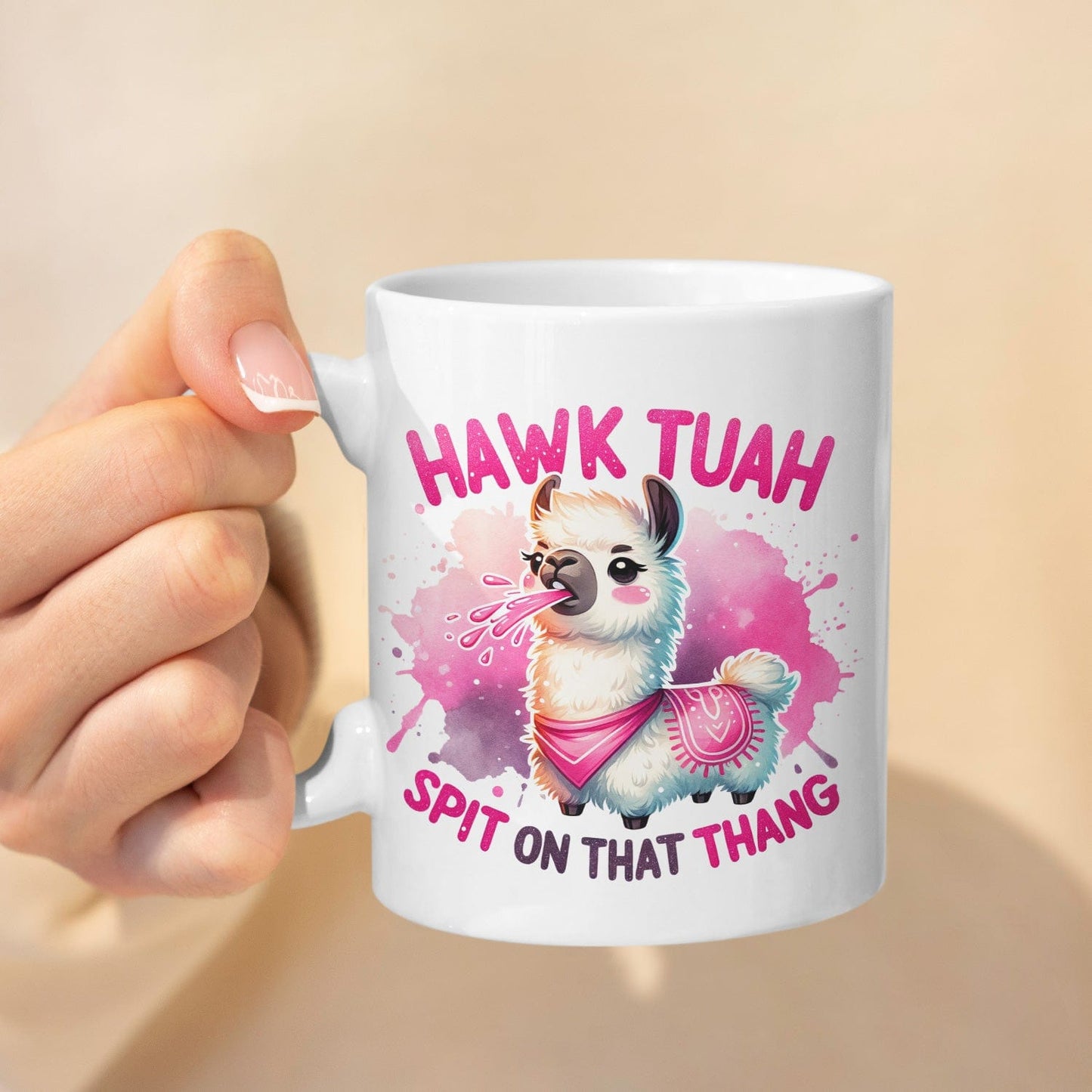 Hawk Tuah Mok met Spugende Alpaca