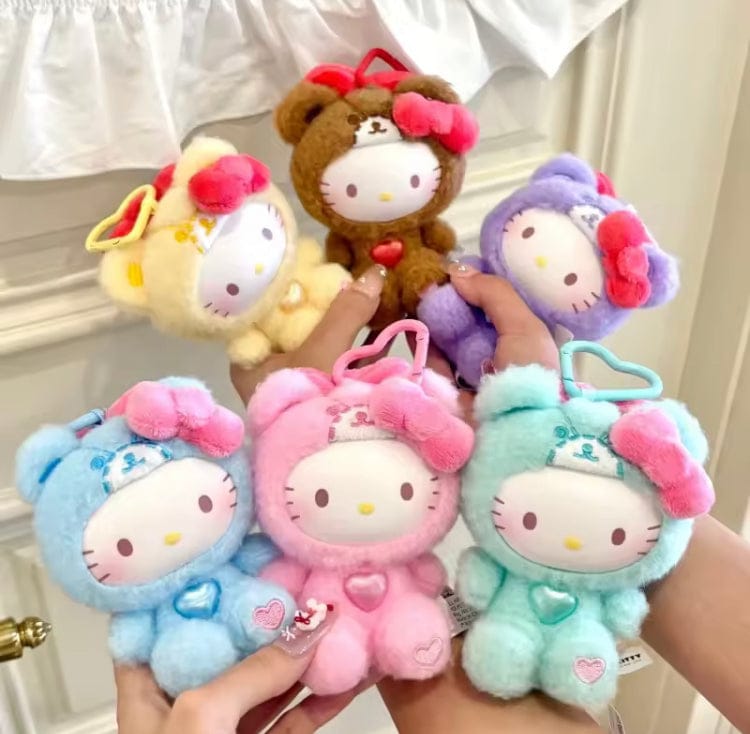 Hello Kitty Teddy Nachtkleding Blind Box – Authentieke Vinyl Schattige Pop