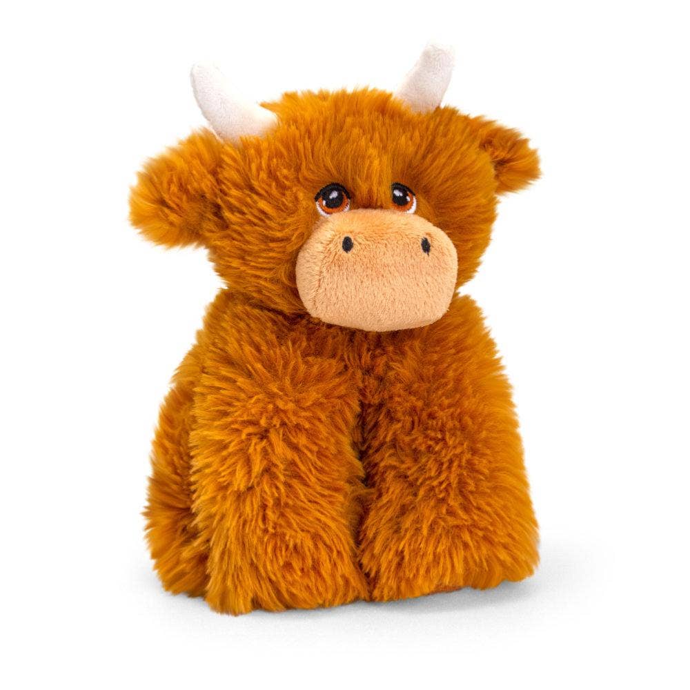 Hoogland koe - zachte eco knuffel