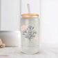 Horoscoop glazen bekers met bijpassende bloemen - 500ml