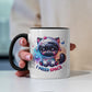 I need space kat koffiemok met spreuk