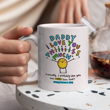 Ik Hou Zoveel Van Papa Mok – Lief Vaderdag Cadeau