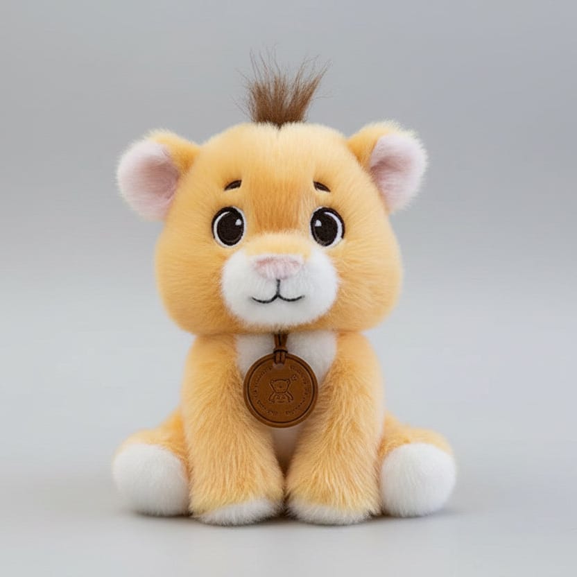 Jungle Dieren Knuffel 15cm – Luiaard Leeuw Olifant Zebra Pluche – Schattige Bureau Decoratie & Cadeau