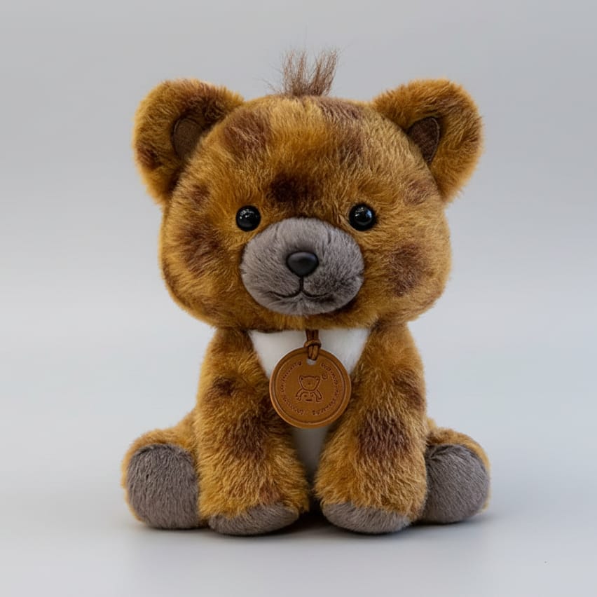 Jungle Dieren Knuffel 15cm – Luiaard Leeuw Olifant Zebra Pluche – Schattige Bureau Decoratie & Cadeau