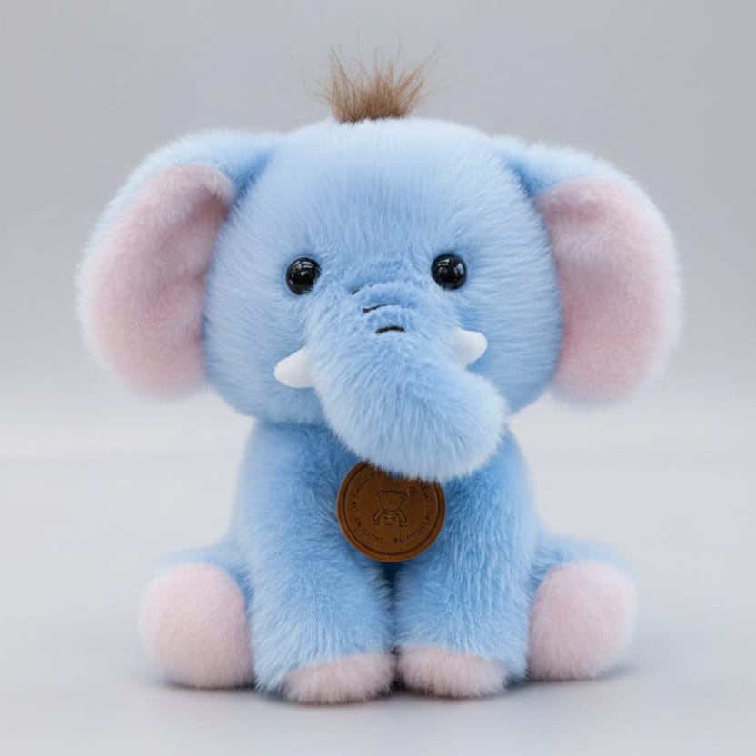 Jungle Dieren Knuffel 15cm – Luiaard Leeuw Olifant Zebra Pluche – Schattige Bureau Decoratie & Cadeau