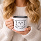 Ew, People Enamel Mok met Kat – Grappige Kattenmok Creasowl