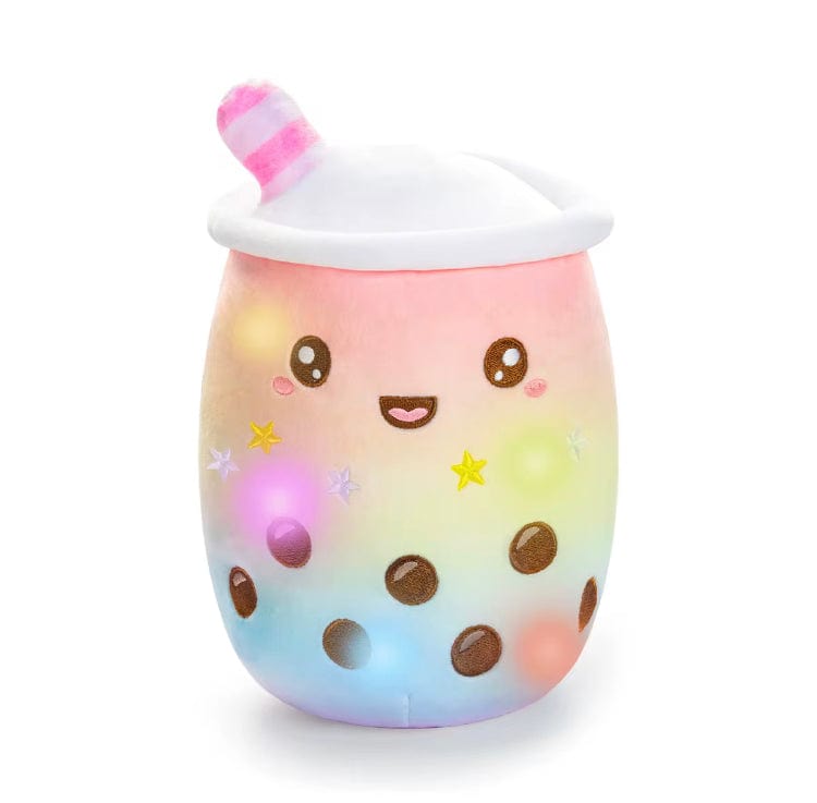 Kawaii Boba knuffel met licht - Lichtgevende pluche