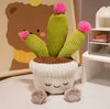 Kawaii Cartoon Plant Pluche Knuffel 30cm – Schattige Potplant Pop