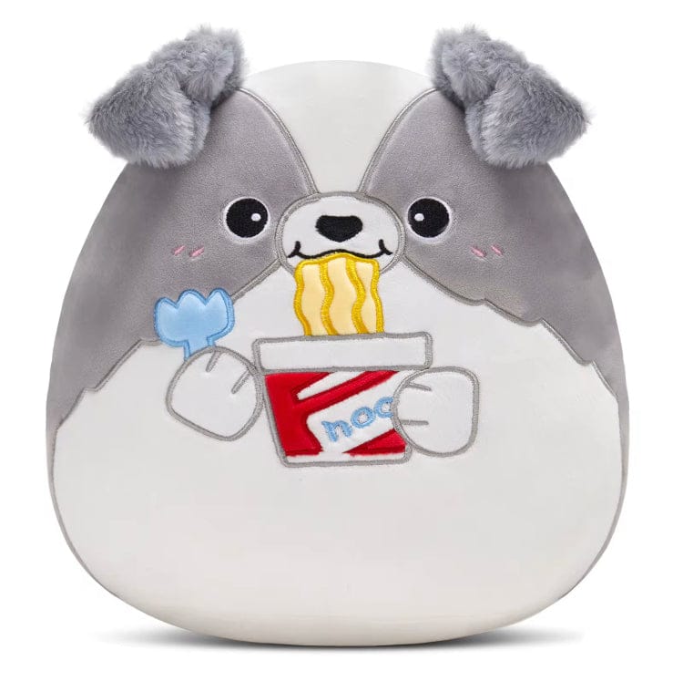 Kawaii Noodle Hond Squish Knuffel – 30 cm - Zachte Pluche Stress verlichter