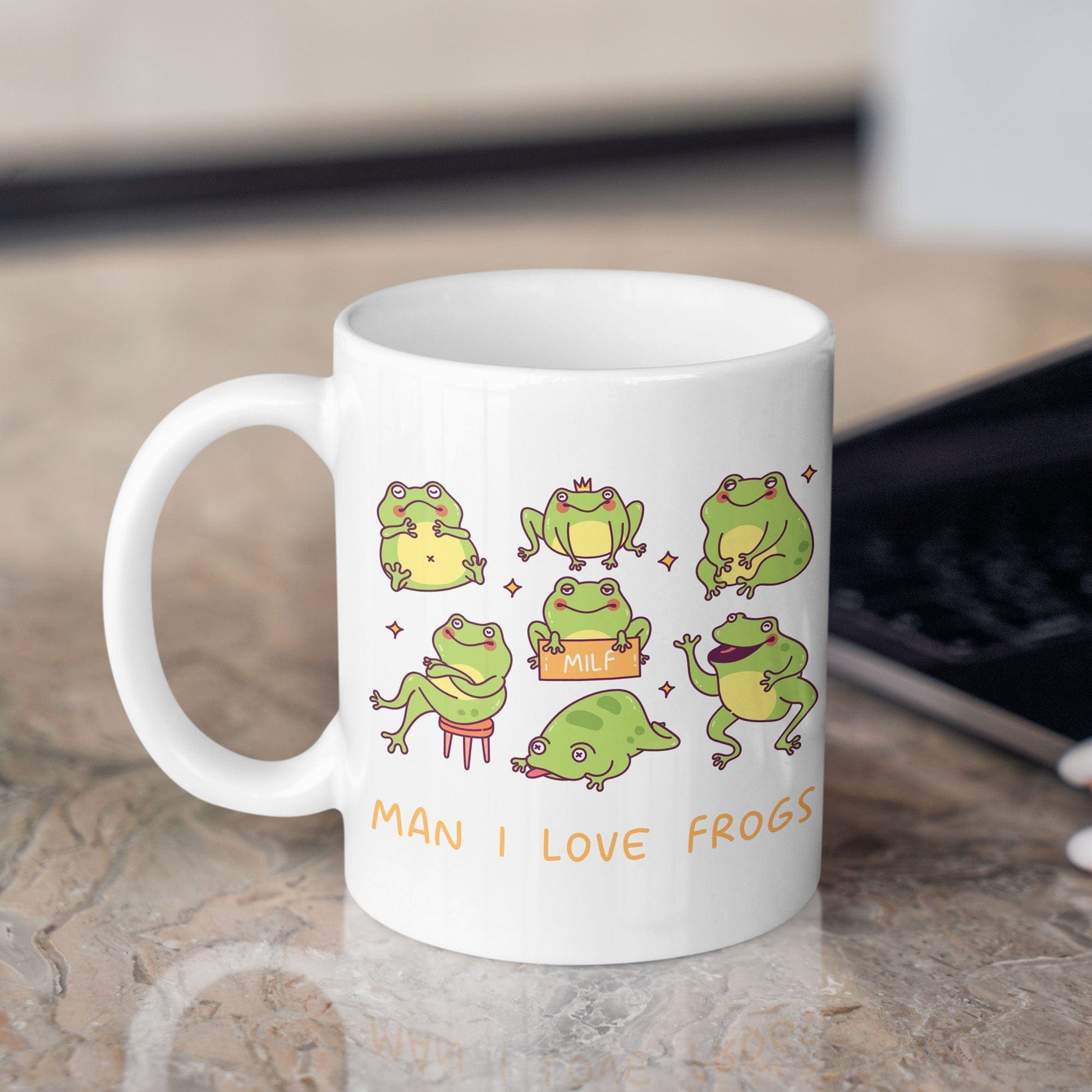 Kikkers MILF, Man I love frogs mok