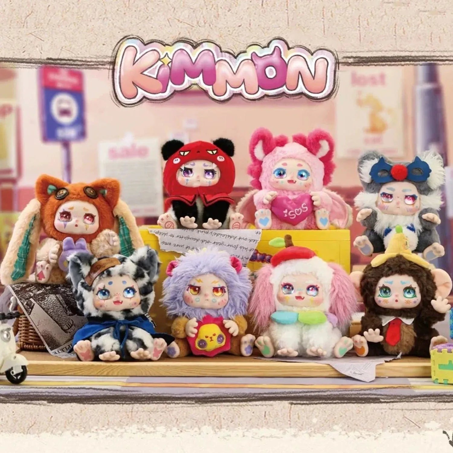 KIMMON Regain Myself Series Plush Blind Box