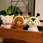 Knuffel Zachte Schattige Dieren 33cm – Pinguïn, Beer & Varken - Kawaii Pluche 33cm