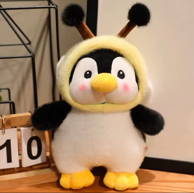 Knuffel Zachte Schattige Dieren 33cm – Pinguïn, Beer & Varken - Kawaii Pluche 33cm