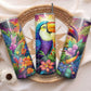 Levendige toekan tumbler