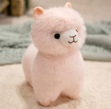 Lichtgevende Alpaca Knuffel 27cm – Kawaii Pluche Alpaca Knuffel | Nachtlampje & Decoratie