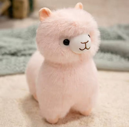Lichtgevende Alpaca Knuffel 27cm – Kawaii Pluche Alpaca Knuffel | Nachtlampje & Decoratie