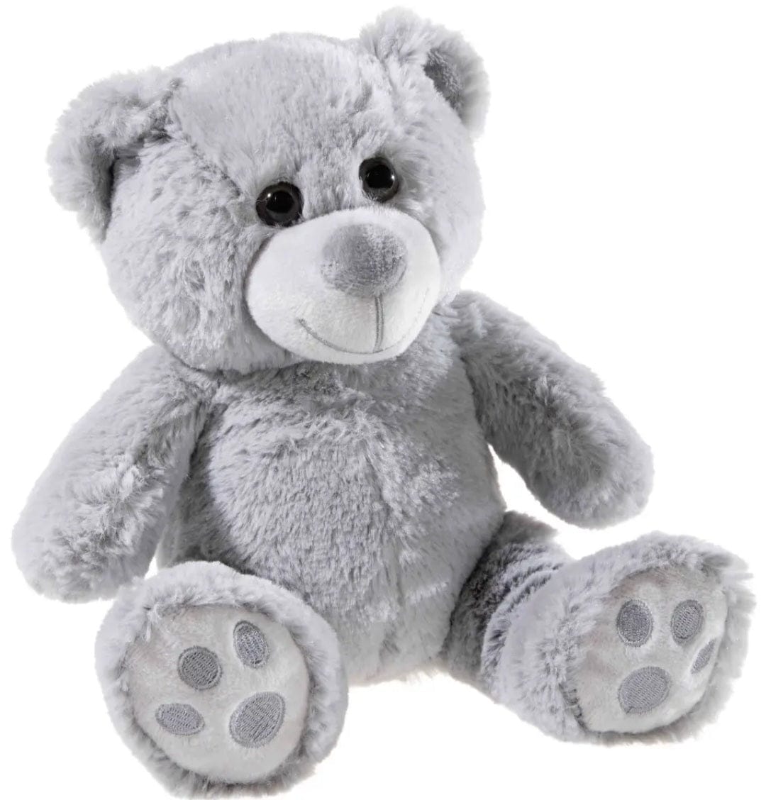 Lichtgrijze knuffelbeer 25cm