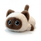 Liggende Kat Knuffel – 17/30/40 cm – Siamese & Cartoon Kat – Tashanger of Knuffel – Zacht Pluche Cadeau