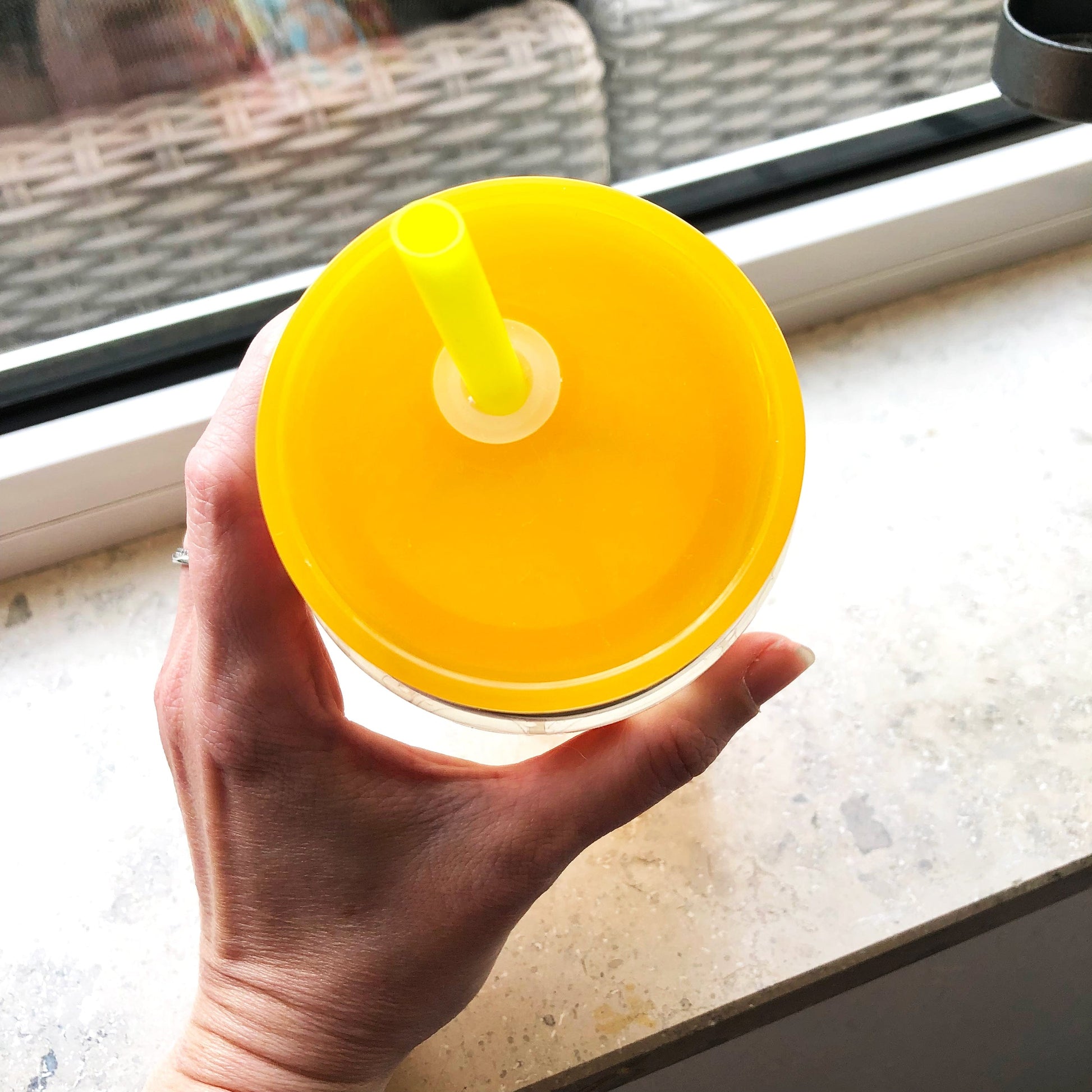 Mijn winkel Capybara Libbey Glazen Drinkbeker 500ml met Deksel en Rietje