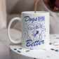 Mijn winkel Dogs Make My Life Better Koffiemok – Voor De Ware Hondenliefhebber!