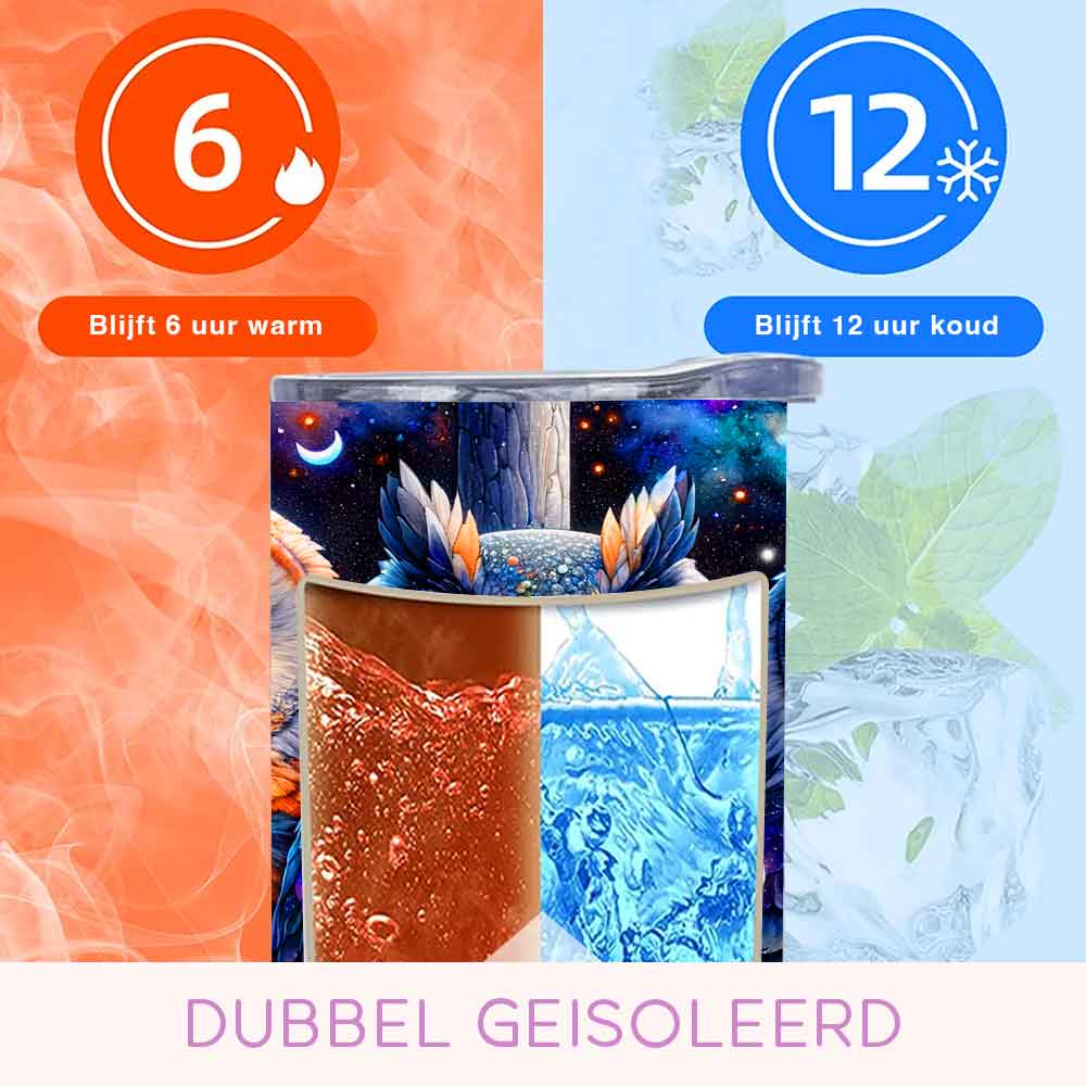 Mijn winkel Drinkbeker met Drie Uilen - Stijlvol en Duurzaam