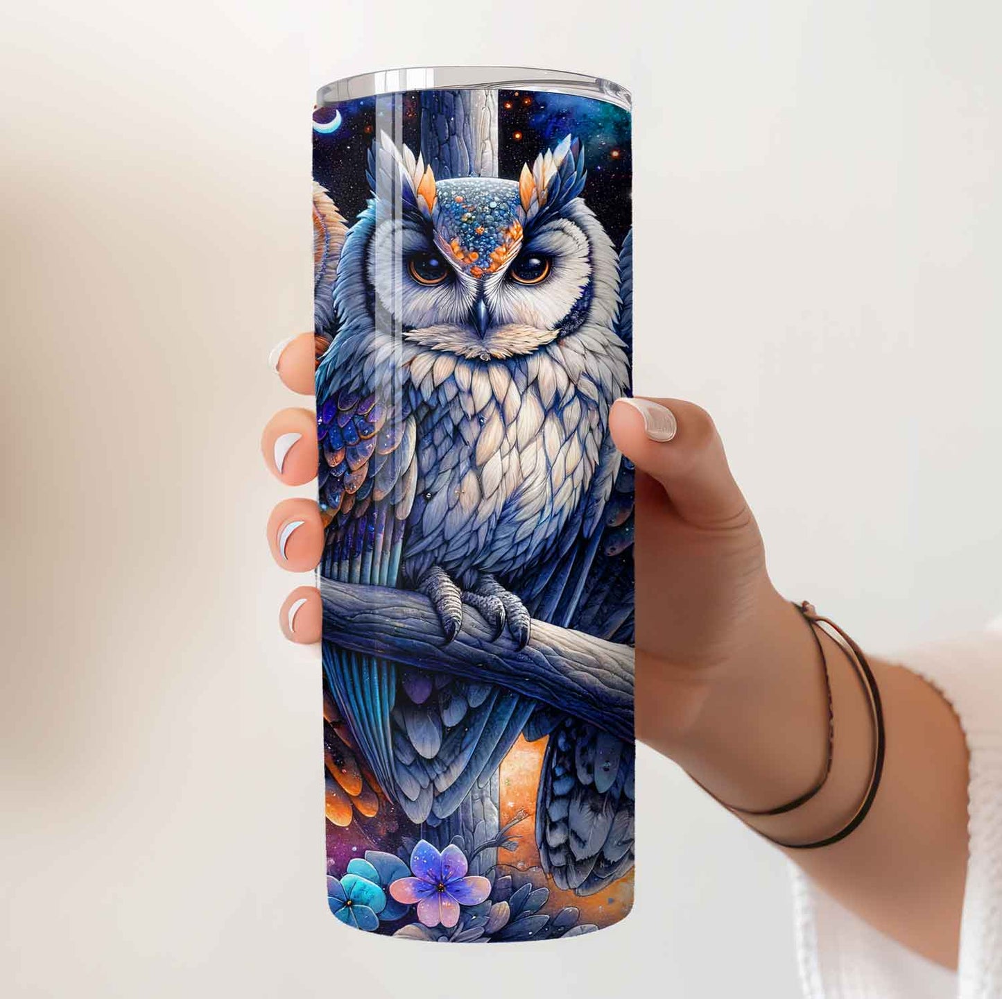 Mijn winkel Drinkbeker met Drie Uilen - Stijlvol en Duurzaam