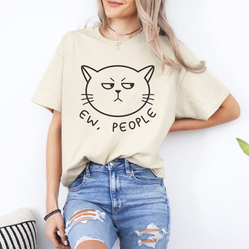 Mijn winkel Ew, People – Anti-Social Shirt met Humor