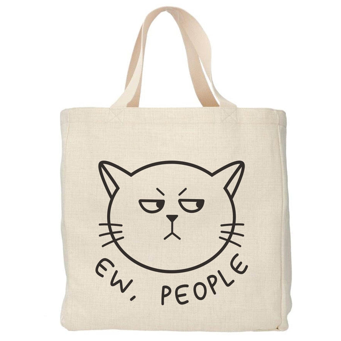 Mijn winkel Ew, People - tote bag - Boodschappentas 38 x48 cm